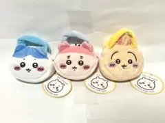 ちいかわ ぬいふわトートミニ ハチワレ　うさぎ　カニちゃん　3点セット