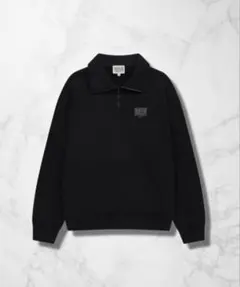 MARITHE FRANCOIS GIRBAUD ハーフジップ スウェットシャツ