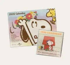 スヌーピー　カレンダー　セット　2026