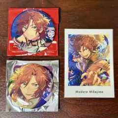 あんスタ　三毛縞斑　ぱしゃっつ・缶バッジセット