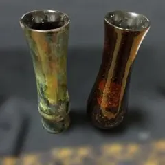 多色星空模様の花瓶セット