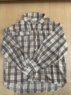 ALGYチェック柄シャツ