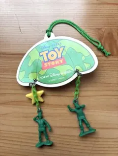 【未使用訳あり】トイストーリー　ピアス　グリーンアーミーメン