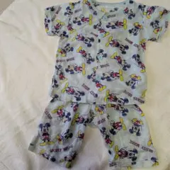 ミッキーマウス ベビーパジャマセット 80