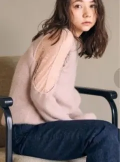 スナイデル　春色　ニット