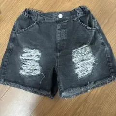 algy ダメージデニムショートパンツ 150