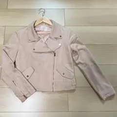 【MIIA】スエードライダースジャケット