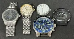 163 腕時計まとめ売り SEIKO、INVICTA等…計5点