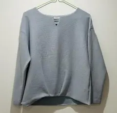 ユナイテッドアローズ ライトブルー 春ニット 水色 グリーンレーベル