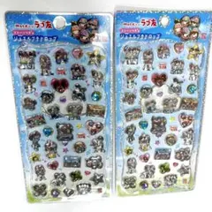 ラブ友　ジュエルプチドロップ　シール　２点セット