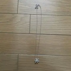 雪の結晶モチーフ ネックレス