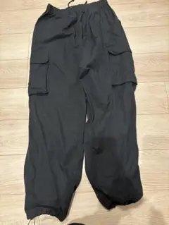 GU ブラック カーゴパンツ M