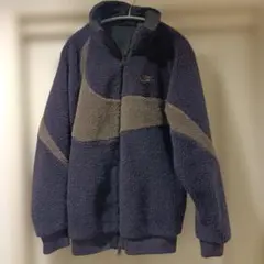 Nike ダークパープル フリースジャケット　リバーシブル
