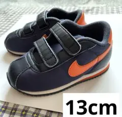 NIKE スニーカー13cm ネイビー　紺色　送料込み　ナイキ　署名発送