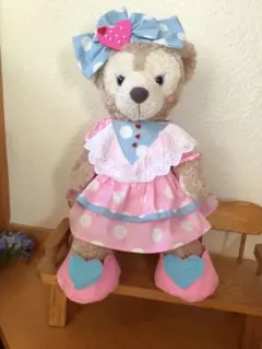 シェリーメイパルパルーザ風コスチューム　ハンドメイド　エプロンのドレス　靴セット