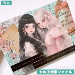 おすそ分け蛇腹ファイル 女の子 コラージュ素材 コラージュファイル 紙もの 収納のサムネイル
