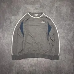 00's archive FILA グレー トレーナー アメカジ y2k 平成