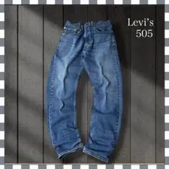 え*つ様 4338/リーバイス505ストレートデニムジーンズ34x32