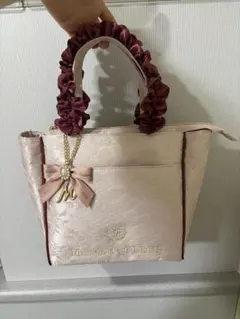 Maison de FLEUR フリルハンドル ハンドバッグ