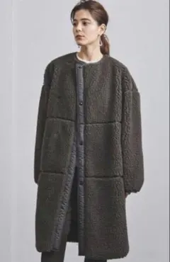 最終値下げHYKE ハイク ボアコート 中古・古着通販】HYKE (ハイク) ボアコート アイボリー サイズ:S