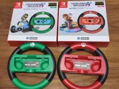 Switch マリオ・ルイージ ハンドルコントローラー 2個セット箱付き