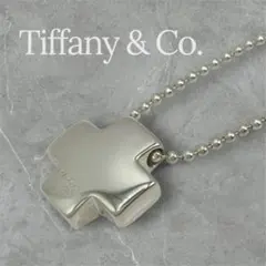【美品】Tiffany&Co. ティファニー　ネックレス　ローマンクロス　925