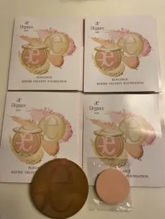 Elegance リファイン　ヴェルヴェティファンデーション NA201 ４個