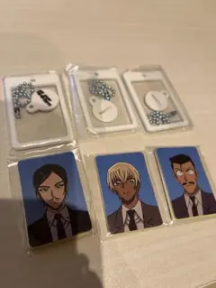 名探偵コナン 証明写真 諸伏高明 安室透 毛利小五郎 3点セット