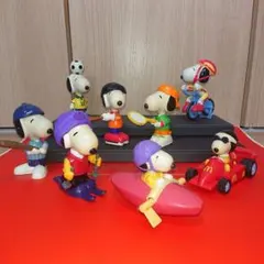 スヌーピー マクドナルド ハッピーセット おもちゃ スポーツセット（全種類）