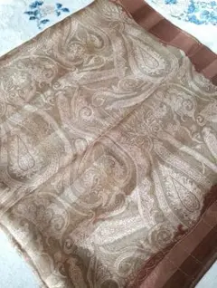 Vintage Hardy Amies silk scarf, paisleyのサムネイル