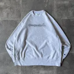 00s Champion スウェット リバースウィーブ 灰 XXL A371