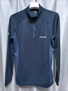 モンベル　クールロングスリーブシャツ　ネイビー　レディース　1104931