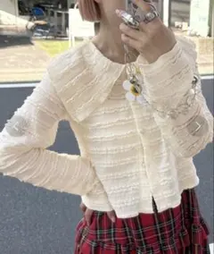 【Alley】ビッグカラーブラウス