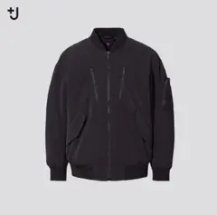 美品 ＋J オーバーサイズブルゾン ブラック Ｌサイズ