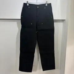 USA製 Carhartt カーハート ダブルニー パンツ ブラック W30