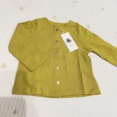 新品！プチバトー　24m マスタード カーディガン