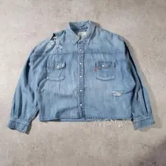 ungrid アングリッド ダメージデニムジャケット M〜L相当