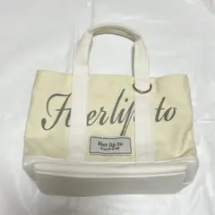 新宿ルミネ限定 herlipto ミニトート イエロー - メルカリ