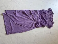 パープル レーストップ ナイトドレス