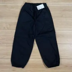 ユニクロ キッズ ウォームイージーパンツ 120 ブラック 未使用