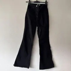 sly ブラック ブーツカットデニム