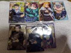 鬼滅の刃 竈門炭治郎 嘴平伊之助 煉獄杏寿郎 悲鳴嶼行冥 他7枚セット