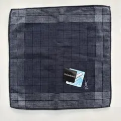 新品　YSL イヴサンローラン　チェック柄　タオルハンカチ