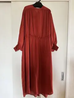 レイビームス　ロングワンピース　シフォン