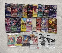 【新品未開封】　ワンピースカード　パック&プロモセット