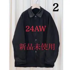 【新品未使用】COMOLI デニムレザーワークジャケット size2 24AW