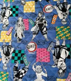 鬼滅の刃　オックスキルティング　キルト生地　ハギレ　107㎝×100㎝　1m