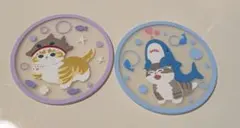 モフサンド　コースターセット　2枚組