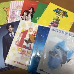 クリアファイル 7枚セット スーパーマリオ他