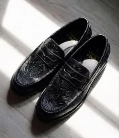 kenford EMBOSSED LOAFERS / BLACK PAISLEY - メルカリ